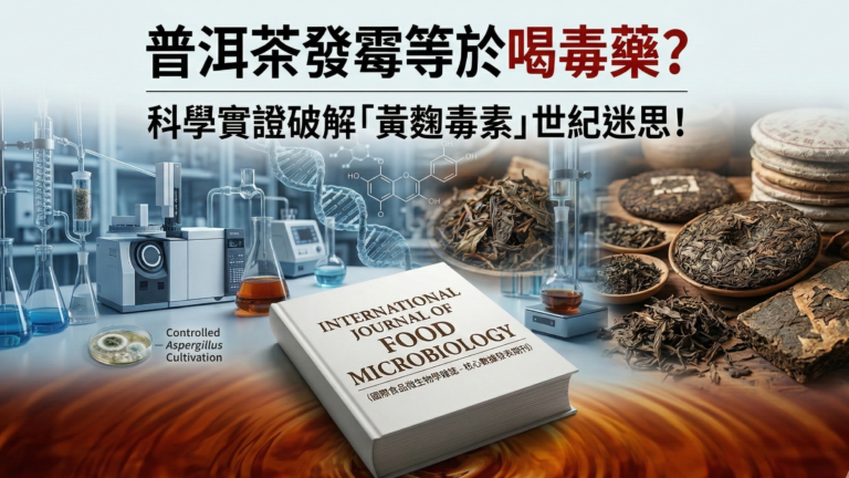S1E08｜普洱茶發霉等於喝毒藥？科學實證破解「黃麴毒素」世紀迷思！揭開做舊茶黑幕與保存指南