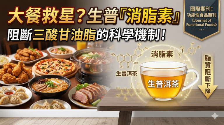 S1E09-2026第一季第九集-大餐救星？生普「消脂素」阻斷三酸甘油脂的科學機制