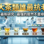 2025最新六大茶類抗老排名研究，黑茶與普洱熟茶奪冠，打敗綠茶。