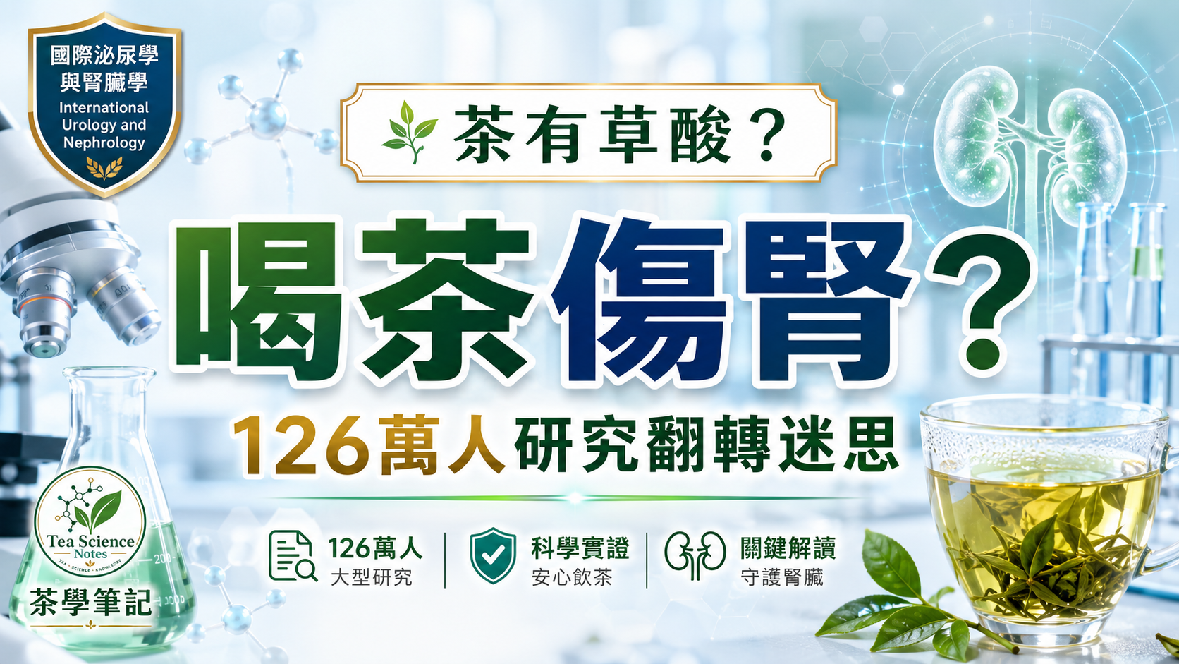 喝茶會傷腎嗎?茶有草酸與腎結石風險的科學解析