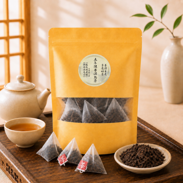 五年陳普洱熟茶(15入)