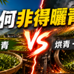 普洱茶曬青、熱風乾燥與滾筒炒乾比較，2026研究顯示日曬組水溶性糖高17.84%