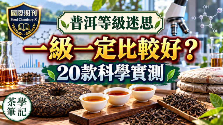 普洱茶一級真的比九級好嗎，20款普洱熟茶科學實測等級差異
